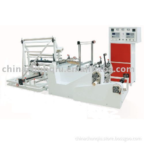 Side-weld and rewind (for tube) machine